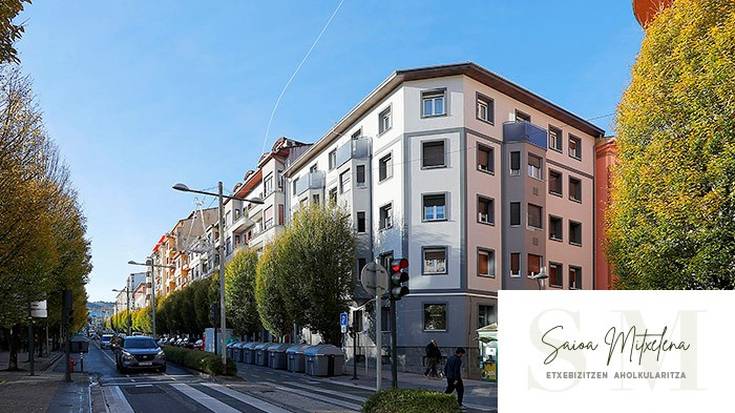 Saioa Mitxelena Inmobiliaria: Irungo Gipuzkoa etorbidean pisu berritua salgai