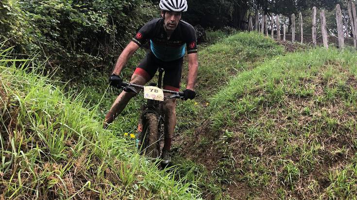 117 txirrindularik parte hartu dute Lesakako mendi bizikleta ibilaldian