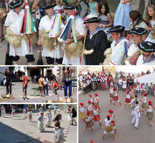 Festa partehartzaileak izan dira aurtengo Amabirjinak