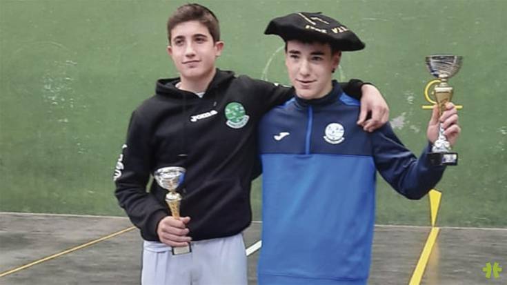 Malerrekako eskuz binakako hogeigarren txapelketako infantil eta kadete mailako final laurdenak jokatuko dituzte igandean