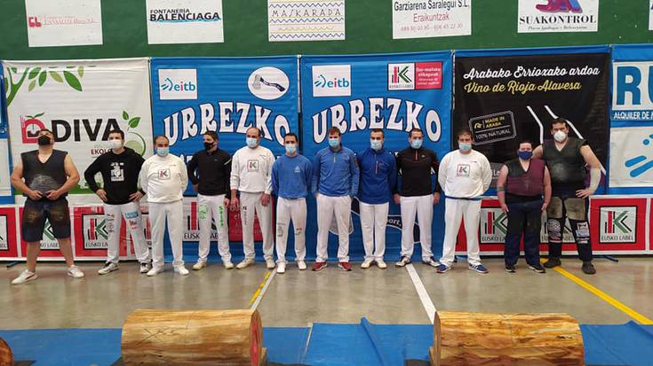Urrezko Banakako Aizkolari Txapelketako finalerdia jokatuko dute igandean Gasteizen