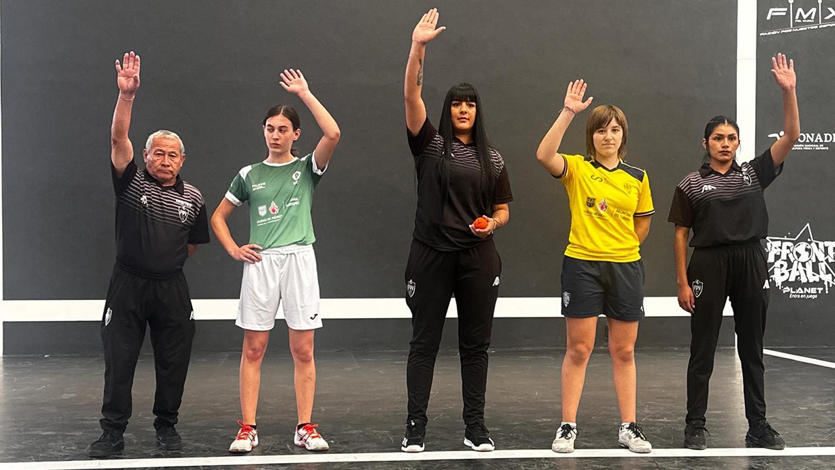 Goiuri Zabaletak brontzezko domina eskuratu du Frontball mundialean Mexikon