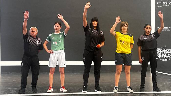 Goiuri Zabaletak brontzezko domina eskuratu du Frontball mundialean Mexikon