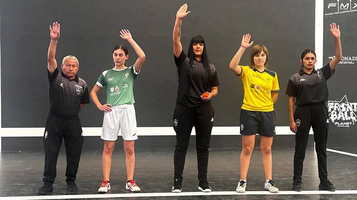 Goiuri Zabaletak brontzezko domina eskuratu du Frontball mundialean Mexikon