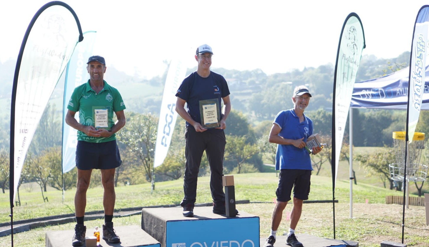 Baxi Basajaunako Iñaki Gonzalez txapeldunorde izan da Espainiako disko golf txapelketan