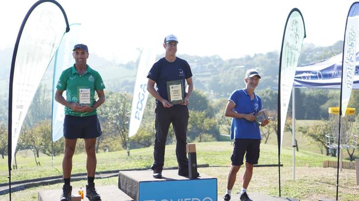 Baxi Basajaunako Iñaki Gonzalez txapeldunorde izan da Espainiako disc golf txapelketan