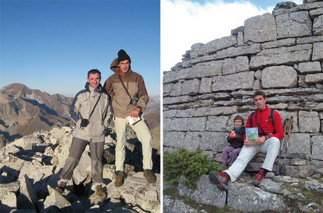 Pirinioetako 50 tontorrik ederrenak igo ditu Andoni Eizagirrek 