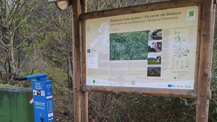 Bidasoko bide berdea itxita egonen da Bereau eta Alkaiagako tunelaren artean