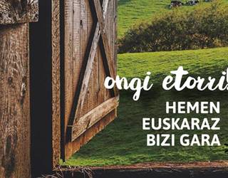 'Ongi etorri! Hemen euskaraz bizi gara! argitalpena prestatu dute turistentzako