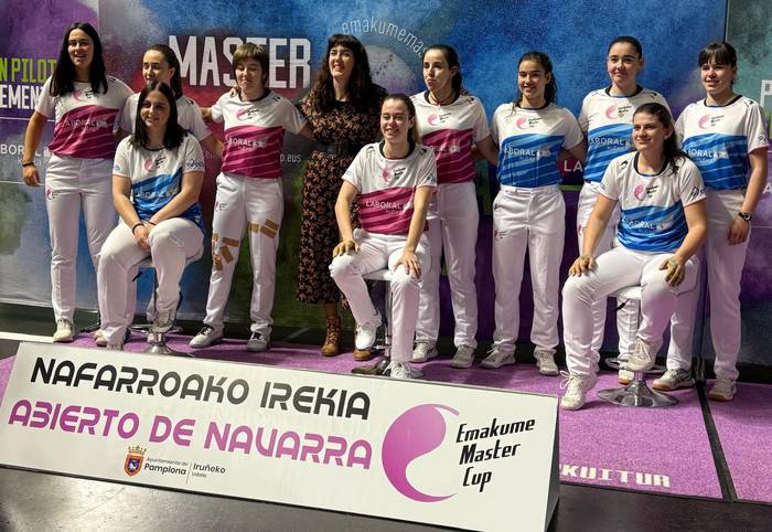 Emakume Master Cupeko Nafarroako Irekian ariko dira Goiuri Zabaleta leitzarra eta Nahia Bertiz sunbildarra