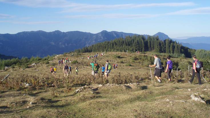 Bertan behera gelditu da Aresoko Mendi Martxa