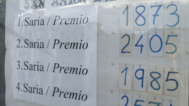 Elizondoko San Anton zozketaren sarietako bat oraindik banatu gabe dagoela jakinarazi dute