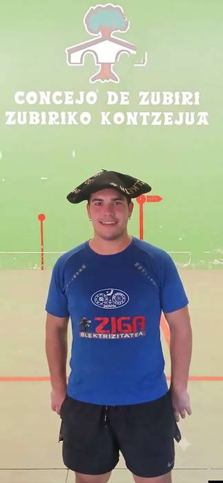 Aritz Elizegi gartzaindarrak irabazi du Zubiriko frontenis txapelketa ere