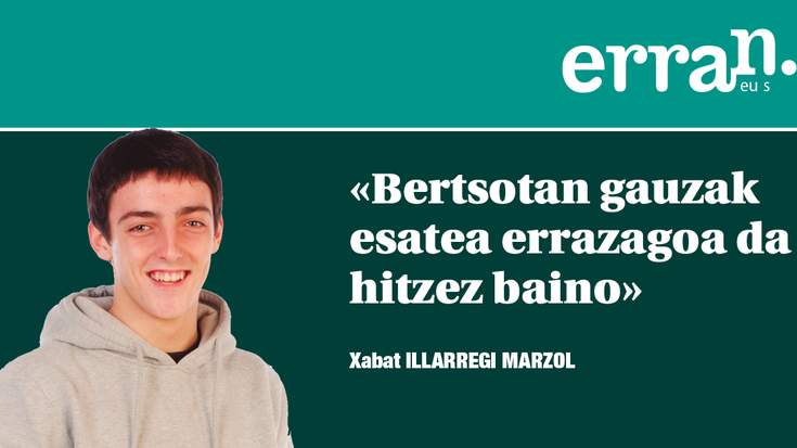 Nahi duzun neurrian eta doinuan
