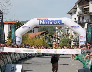 Iñaki Olano eta Maddalen Jimenez nagusitu dira Berako Mendi Maratoi Erdian