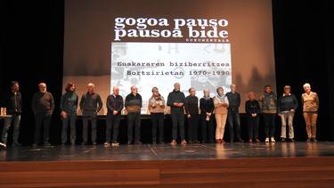 ‘Gogoa pauso, pausoa bide’ dokumentala eta lekukoen elkarrizketak Interneten ikus daitezke orain