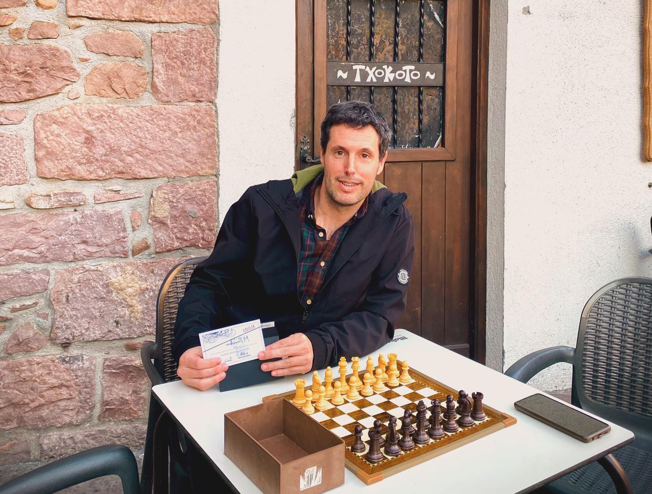 Patxi Mirandak irabazi du Txokotoko II. Xake txapelketa