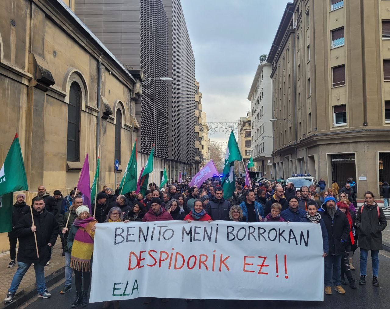 Elizondoko Benito Menniko langileek zortzigarren greba txanda eginen dute
