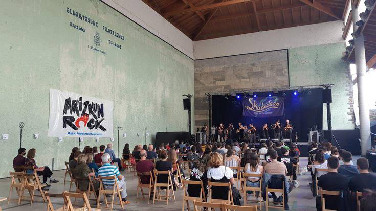 Giro ederra izan dute aurten Arizkun Rocken