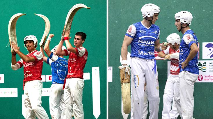 Otxandorena eta Mitxeo doneztebarrak aurrez aurre izanen dira binakako erremonte profesionaleko finalean