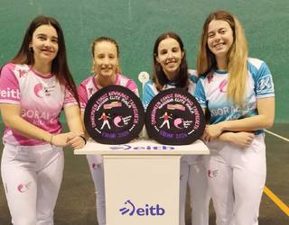 Emakume Master Cup zirkuituko eskuz binakako final nagusia jokatuko du igandean Eibarren Alize Sagardui goizuetarrak
