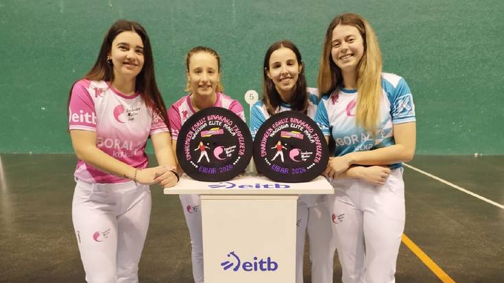 Emakume Master Cup zirkuituko eskuz binakako final nagusia jokatuko du igandean Eibarren Alize Sagardui goizuetarrak