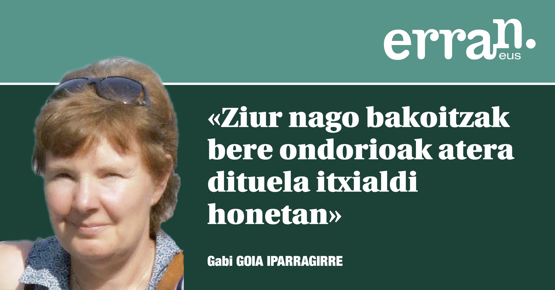 Koronabirusa, eta gero zer?