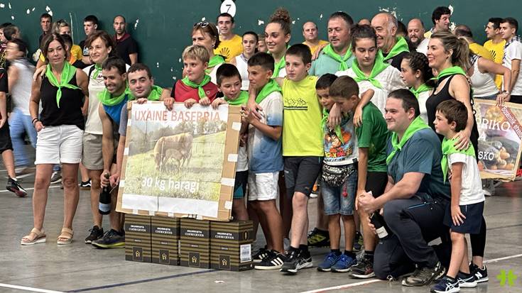 Lau egunez giro ederrean ibili dira aranztarrak