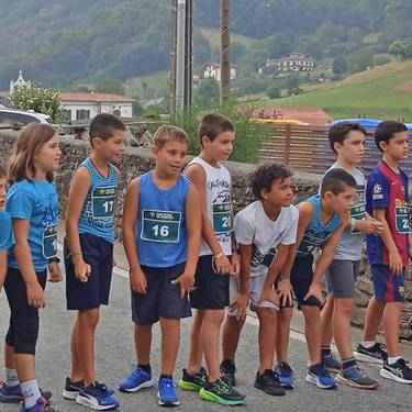 Korrika besta eginen dute ortziralean Donamarian