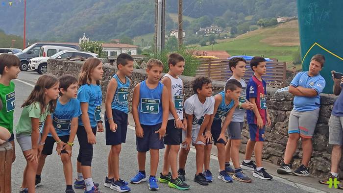 Korrika besta eginen dute ortziralean Donamarian