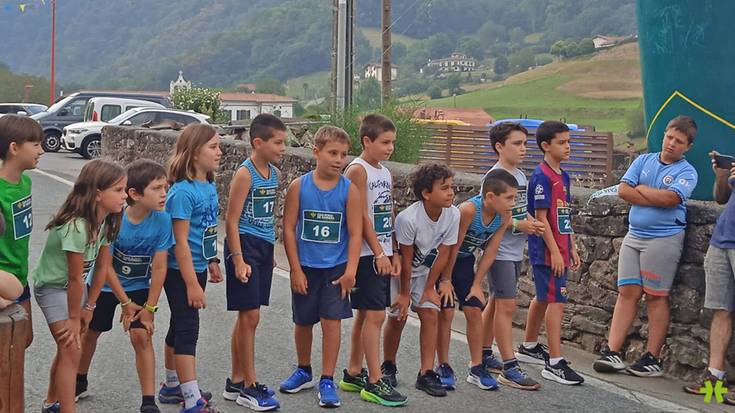 Korrika besta eginen dute ortziralean Donamarian