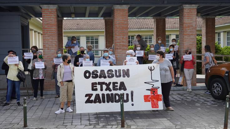 Osasun Etxeko elkarretaratzeak hasi dituzte berriz ere