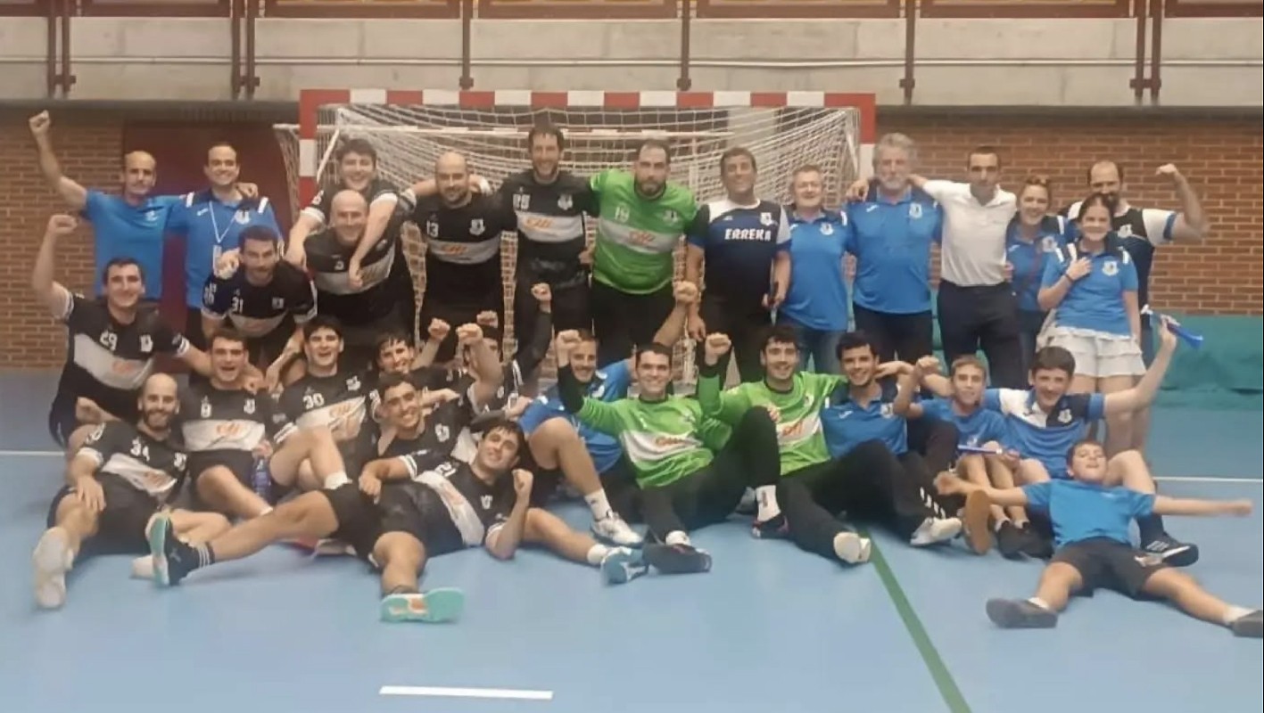 Maila nazionalean irabaztea zer den ere badaki Erreka eskubaloi taldeak
