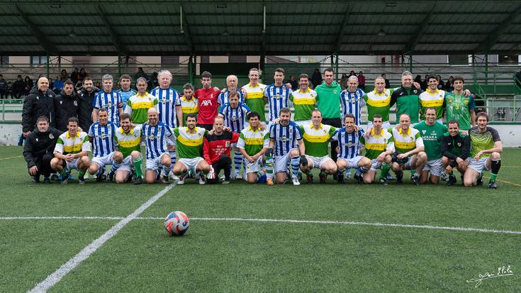 Beti Gazteko beteranoek garaipena lortu dute Lesakan Real Sociedad taldekoen kontra