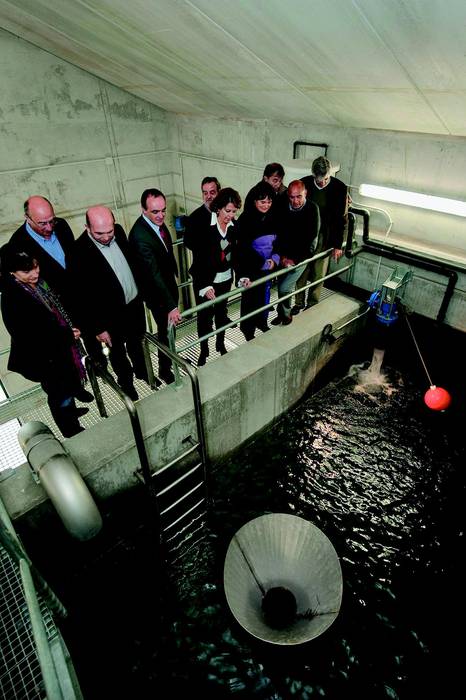 Elizondoko ur-depositu berria inauguratu dute