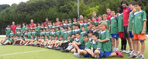 Nafarroako Federazioaren Futbol Campusak hamar urte bete ditu Lesakan