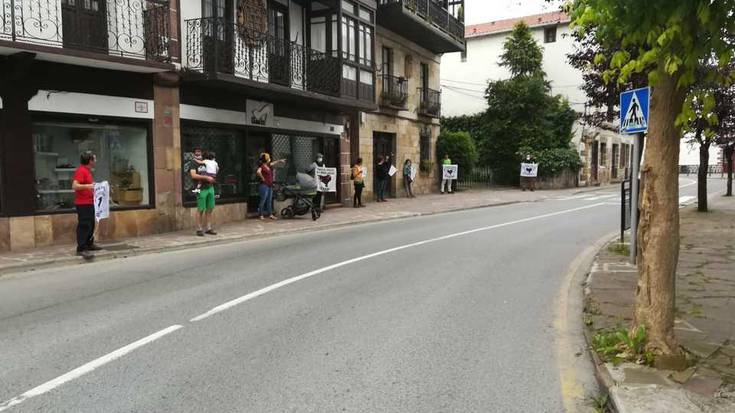 Euskal presoen aldeko ortziraleroko elkarretaratzeak egiten hasi dira berriro Beran