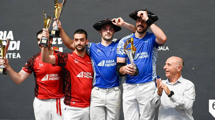 Aldabek eta Barrenetxea IV.ak irabazi dute Jai Alai Zarautz Erremonte Txapelketa