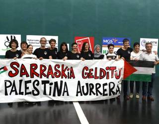 Palestinaren aldeko Labriteko jaialdian erabaki da Adosen Udaberri pilota txapelketako finala