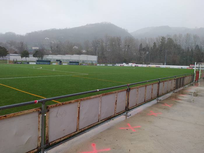 Bertan behera gelditu da Baztan eta Fontellas futbol taldeen arteko partida