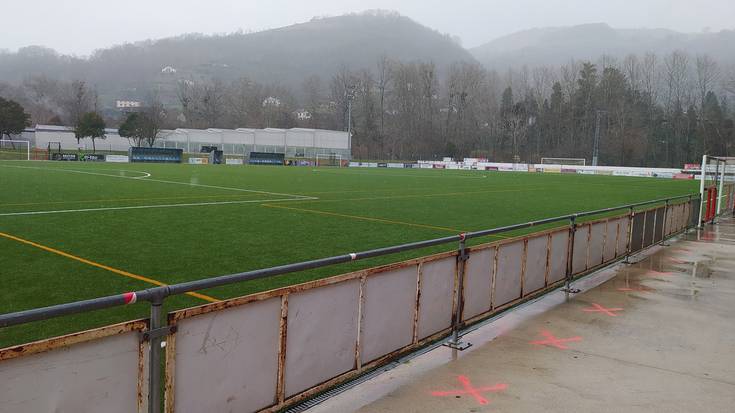 Bertan behera gelditu da Baztan eta Fontellas futbol taldeen arteko partida