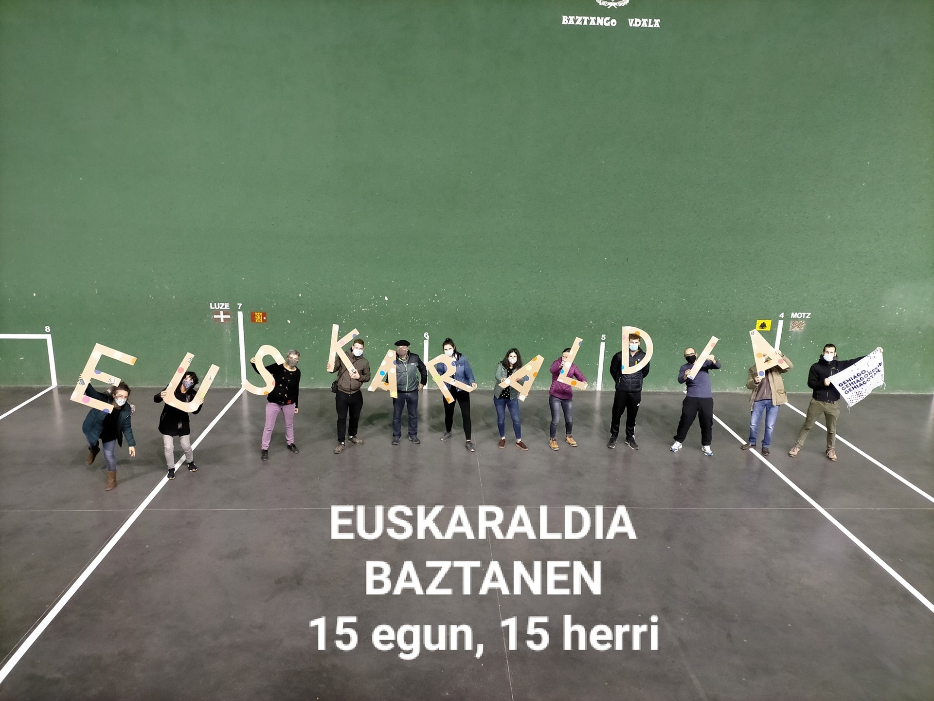 Euskaraldia Baztanen 15 egun 15 herri ekimena abian da