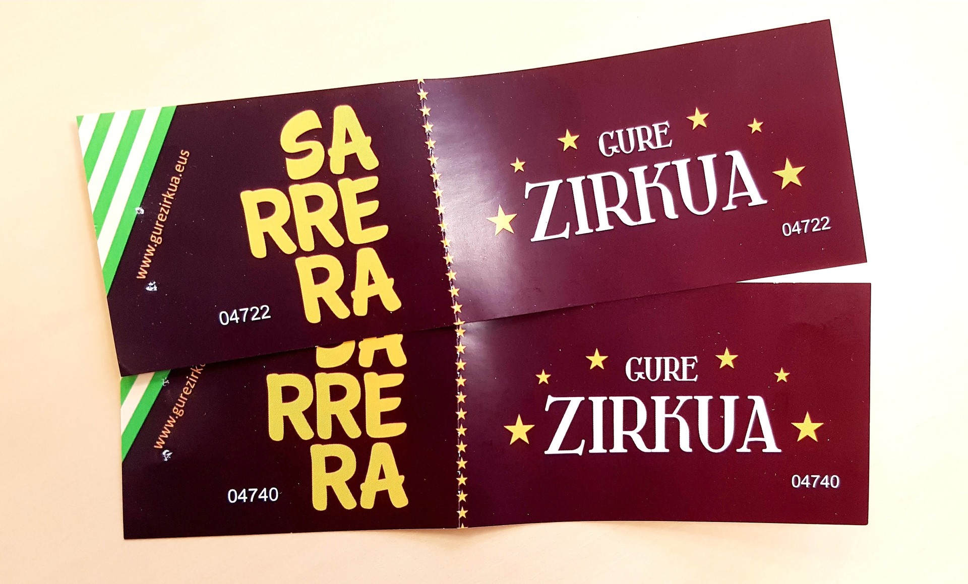 Gure Zirkua ikusteko sarrera bikoitza zozketatuko du Ttipi-Ttapak