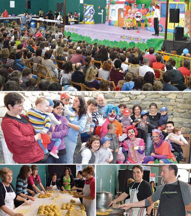 Pirritx, Porrotx eta Marimototsen taldeak bizipoza banatu du