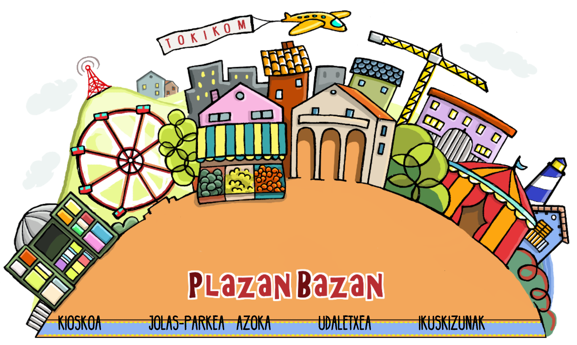 Denborapasarako bertze aukera bat duzue Plazanbazan webgunean