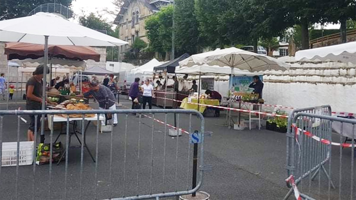 Segurtasun neurrekin ortzegunero merkatua Saran