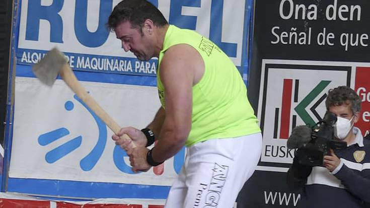 Urrezko Aizkolarien Kopa jokatuko du larunbatean Patxi Mindegiak