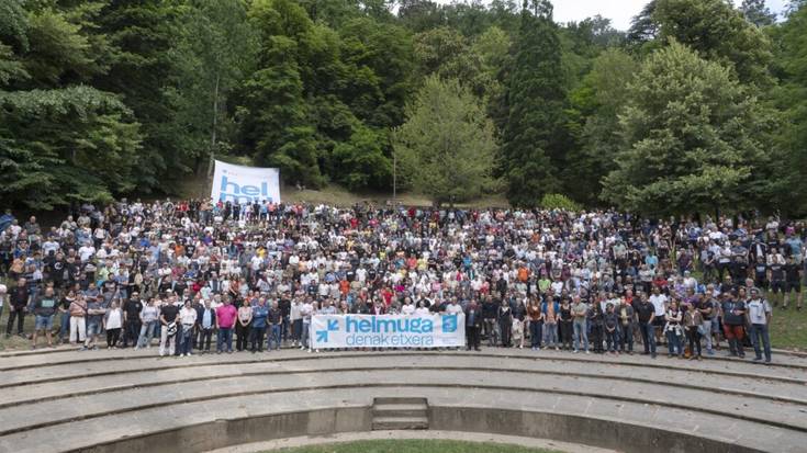 'Helmuga denak etxera' lemarekin, datorren urtarrileko mobilizazioa aurkeztu du Sarek
