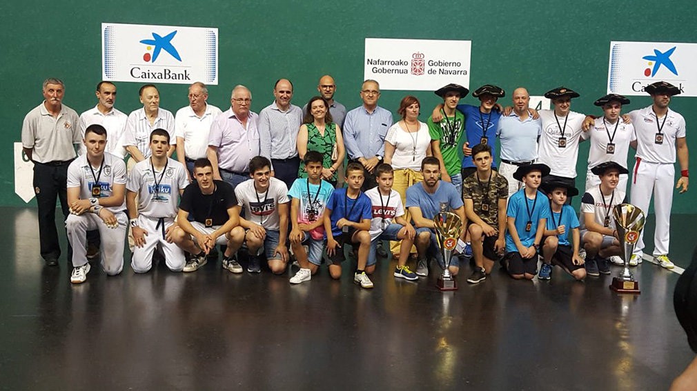 Nafarroako Herriarteko pilota txapelketako finalerako txartela eskuratu du Doneztebek