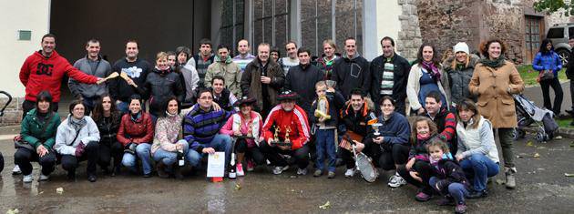 Elbeteko I.Berditasun Frontenis Txapelketa Kristina Zabala eta Iñaki Urrutiak irabazi dute